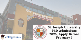 St. Joseph University PhD Admissions 2025; Apply Before February 1